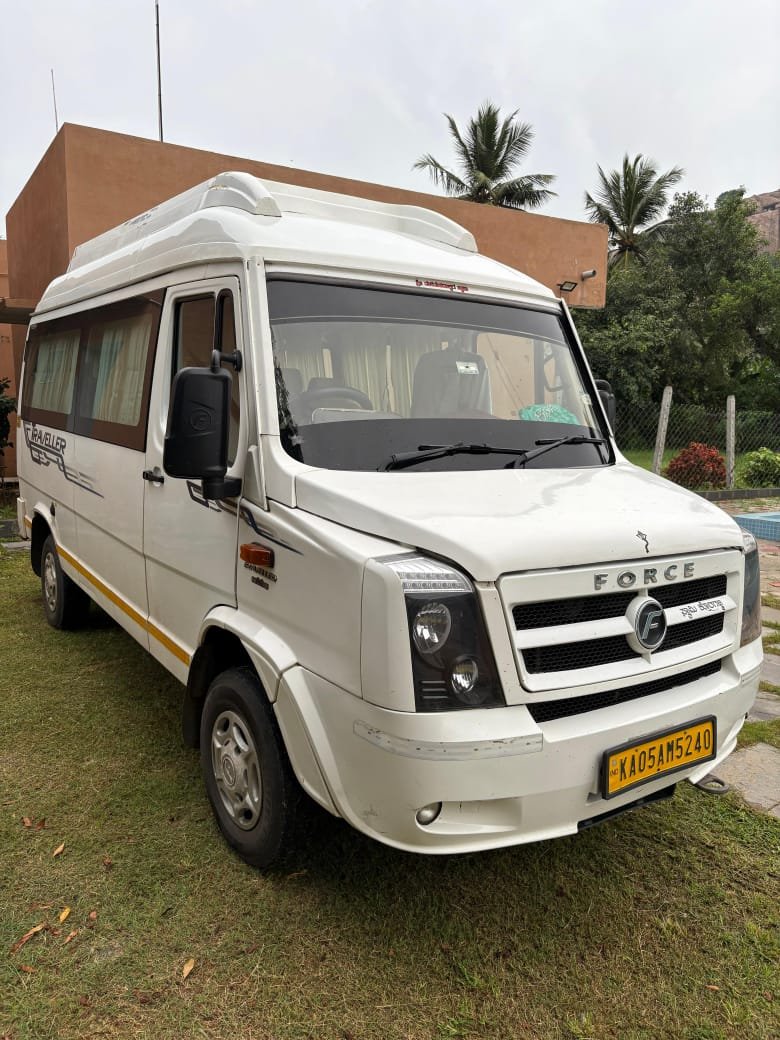 Tempo traveller, Force Urbania and mini bus on rent in Bangalore